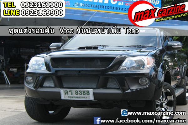 กันชนหน้าเต็ม Toyota Hilux Vigo Champ ทรง TRDD