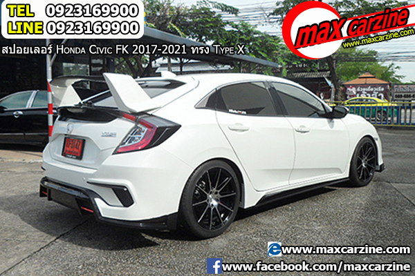 สปอยเลอร์ Honda Civic FK 2017-2021 ทรง Type X