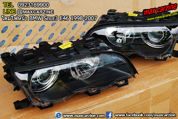 โคมไฟหน้า BMW Serie 3 E46 1998-2007 โคมไฟหน้า BMW Serie 3 E46 1998-2007