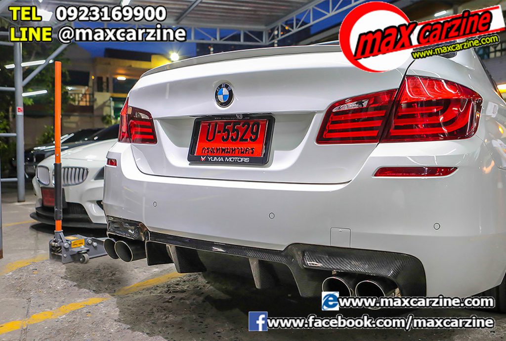 ดิฟฟิวเซอร์ BMW Series5 F10 2010-2016 ทรง Diffuser