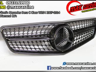 กระจังหน้า Mercedes Benz C Class W204 2007-2014 รุ่น Diamond สีดำ