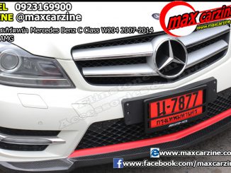 ลิ้นสเกิร์ตหน้า Mercedes Benz C Class W204 2007-2014 รุ่น AMG