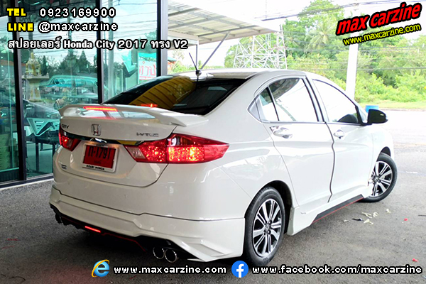สปอยเลอร์ Honda City 2017 ทรง V2 สปอยเลอร์ Honda City 2017 ทรง V2