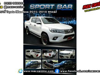 โรลบาร์ Toyota Hilux Revo 2015-2018 ทรง GT