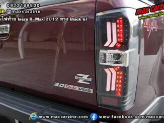 โคมไฟท้าย Isuzu D-Max 2012 ทรง Black GT