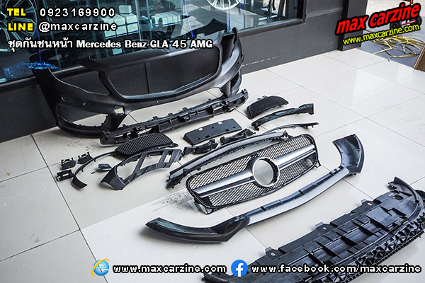 กันชนหน้า Mercedes Benz GLA X156 45 AMG กันชนหน้า Mercedes Benz GLA X156 45 AMG
