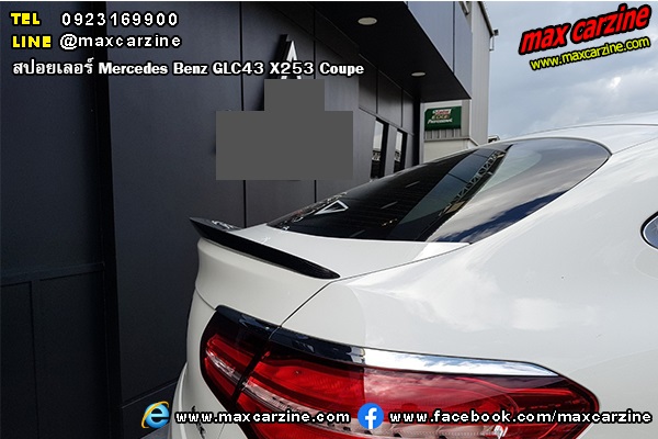 สปอยเลอร์คาร์บอน Mercedes Benz GLC Coupe X253 C253 AMG สปอยเลอร์คาร์บอน Mercedes Benz GLC Coupe X253 C253 AMG
