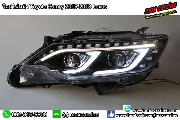 โคมไฟหน้า Toyota Camry 2015-2018 Lexus โคมไฟหน้า Toyota Camry 2015-2018 Lexus