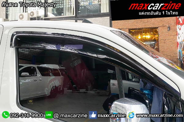 กันสาด Toyota Majesty กันสาด Toyota Majesty