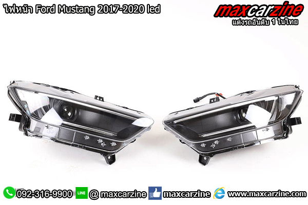 ไฟหน้า Ford Mustang 2017-2020 led ไฟหน้า Ford Mustang 2017-2020 led