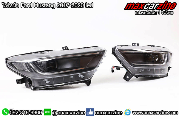 ไฟหน้า Ford Mustang 2017-2020 led ไฟหน้า Ford Mustang 2017-2020 led