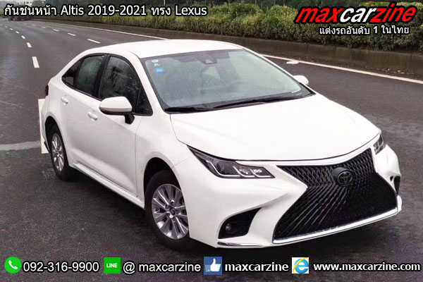 กันชนหน้า Altis 2019-2021 ทรง Lexus กันชนหน้า Altis 2019-2021 ทรง Lexus