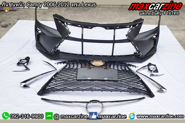 กันชนหน้า Camry 2006-2012 ทรง Lexus