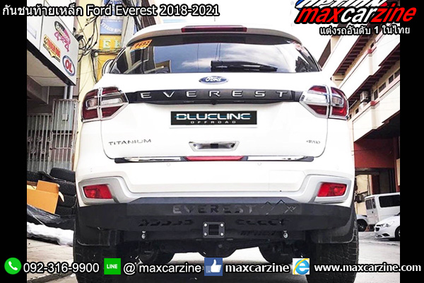 กันชนท้ายเหล็ก Ford Everest 2018-2021 กันชนท้ายเหล็ก Ford Everest 2018-2021