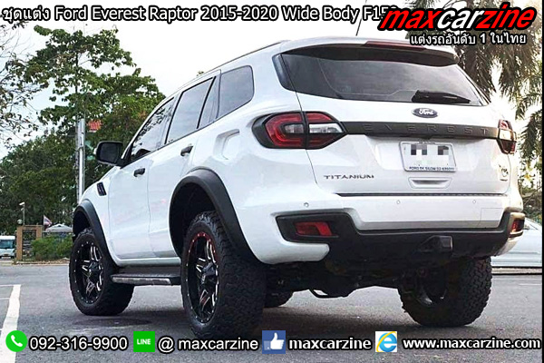 ชุดแต่ง Ford Everest Raptor 2015-2020 ทรง Wide Body F150 ชุดแต่ง Ford Everest Raptor 2015-2020 ทรง Wide Body F150