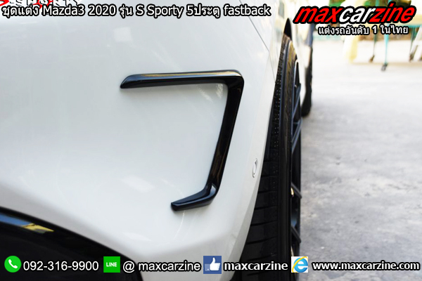 ชุดแต่ง Mazda3 2020 รุ่น S Sporty 5ประตู fastback