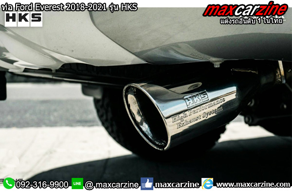 ท่อ Ford Everest 2018-2021 รุ่น HKS ท่อ Ford Everest 2018-2021 รุ่น HKS