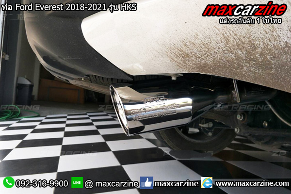 ท่อ Ford Everest 2018-2021 รุ่น HKS ท่อ Ford Everest 2018-2021 รุ่น HKS