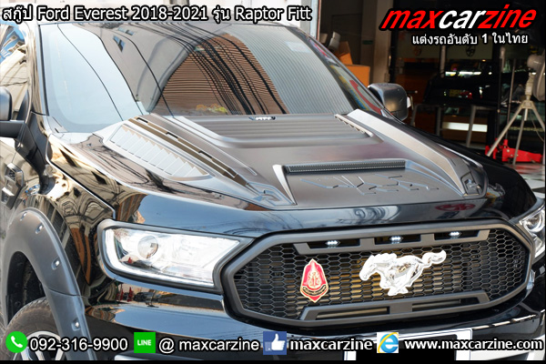 สกู๊ป Ford Everest 2018-2021 รุ่น Raptor Fitt สกู๊ป Ford Everest 2018-2021 รุ่น Raptor Fitt