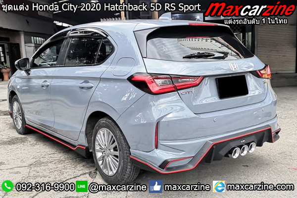 ชุดแต่ง Honda City 2020 Hatchback 5D RS Sport ชุดแต่ง Honda City 2020 Hatchback 5D RS Sport