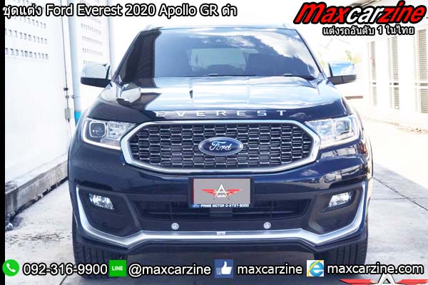 ชุดแต่ง Ford Everest 2020 Apollo GR ดำ ชุดแต่ง Ford Everest 2020 Apollo GR ดำ
