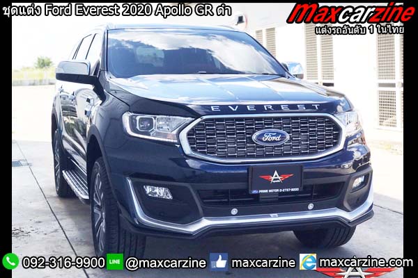 ชุดแต่ง Ford Everest 2020 Apollo GR ดำ ชุดแต่ง Ford Everest 2020 Apollo GR ดำ