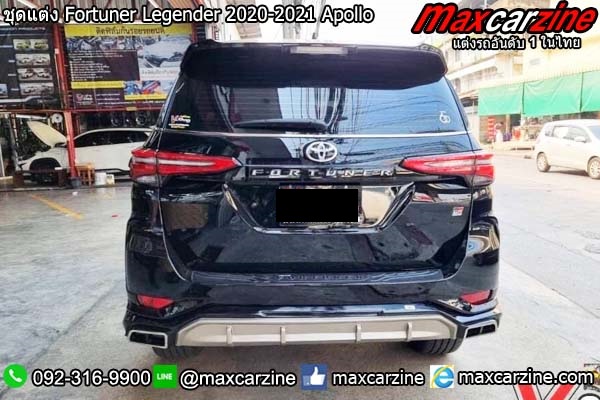 ชุดแต่ง Fortuner Legender 2020-2021 Apollo ดำ ชุดแต่ง Fortuner Legender 2020-2021 Apollo ดำ