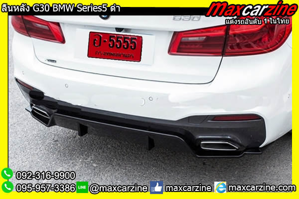 ลิ้นหลัง G30 BMW Series5 ดำ