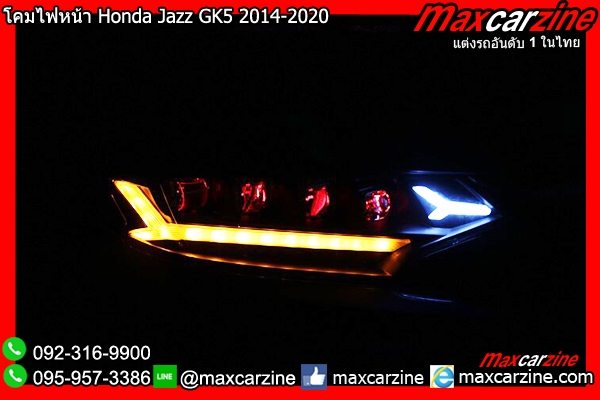โคมไฟหน้า Honda Jazz GK5 2014-2020
