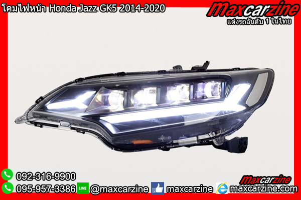 โคมไฟหน้า Honda Jazz GK5 2014-2020 โคมไฟหน้า Honda Jazz GK5 2014-2020