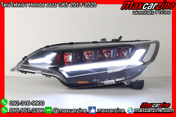 โคมไฟหน้า Honda Jazz GK5 2014-2020 โคมไฟหน้า Honda Jazz GK5 2014-2020