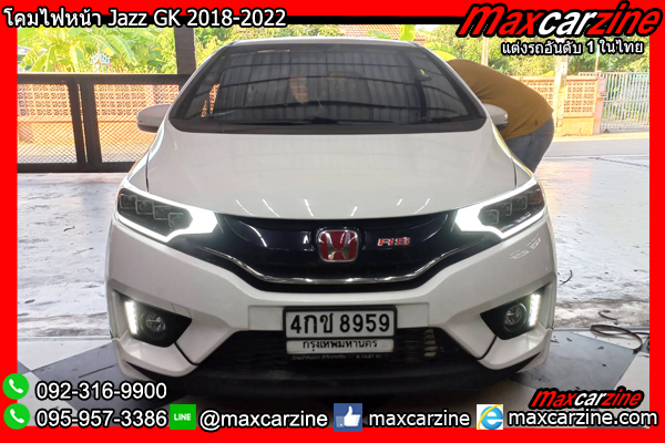 โคมไฟหน้า Jazz GK 2018-2022