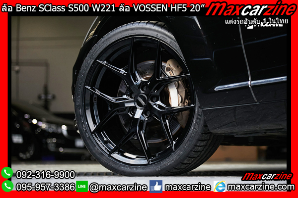 ล้อ Benz SClass S500 W221 ล้อ VOSSEN HF5
