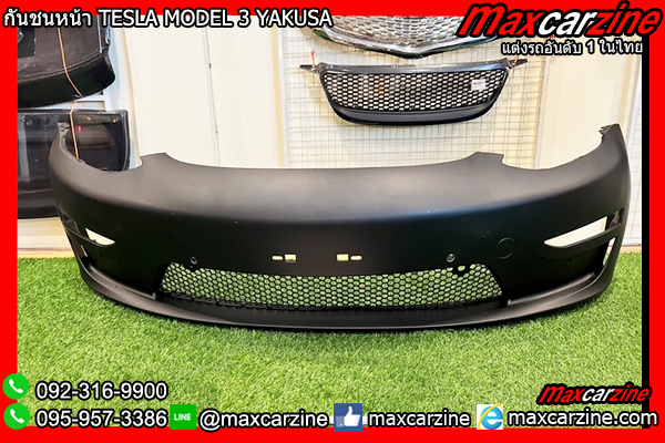 กันชนหน้า TESLA MODEL 3 YAKUSA กันชนหน้า TESLA MODEL 3 YAKUSA