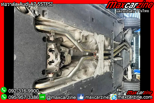 ท่อวาล์ล Audi A7 55TFSI ท่อวาล์ล Audi A7 55TFSI