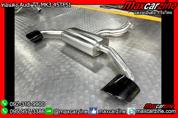 ท่อแต่ง Audi TT MK3 45TFSI