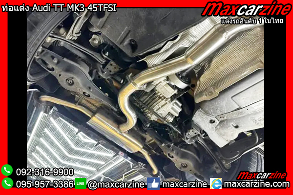 ท่อแต่ง Audi TT MK3 45TFSI ท่อแต่ง Audi TT MK3 45TFSI