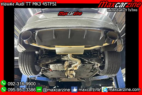 ท่อแต่ง Audi TT MK3 45TFSI ท่อแต่ง Audi TT MK3 45TFSI