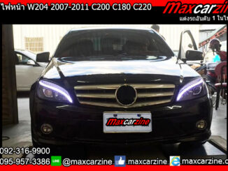 โคมไฟหน้า W204 2007-2011 C200 C180 C220 Benz Cclass LED