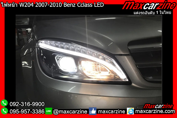 ไฟหน้า W204 2007-2010 Benz Cclass LED