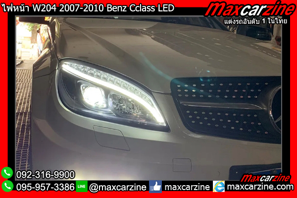 ไฟหน้า W204 2007-2010 Benz Cclass LED