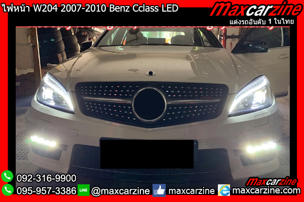 ไฟหน้า W204 2007-2010 Benz Cclass LED ไฟหน้า W204 2007-2010 Benz Cclass LED
