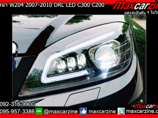 ไฟหน้า W204 2007-2010 DRL LED C300 C200 Benz Cclass